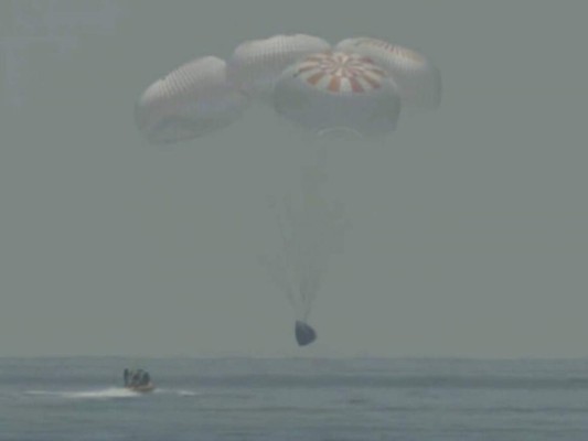 SpaceX trae de regreso a casa a astronautas de la NASA en una histórica misión  