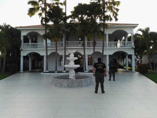 Lujosas mansiones aseguran en San Pedro Sula durante 'Operación Fortuna'