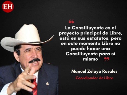 'Están tratando de dividir a Libre... déjenlos, que lo intenten': las frases de 'Mel' Zelaya tras acuerdo
