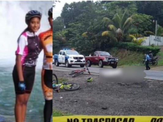 Ciclista muere atropellada por una rastra en Corozal, Atlántida