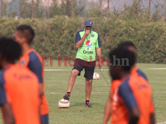 El entreno de Motagua previo al duelo ante Vida en la última jornada del Clausura