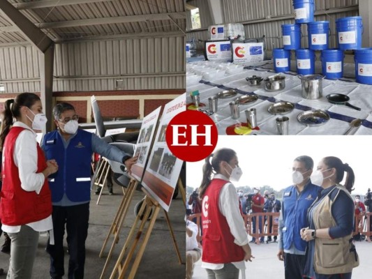 La entrega de la ayuda humanitaria de la reina Letizia a Honduras en imágenes