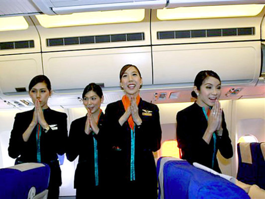 Azafatas transexuales