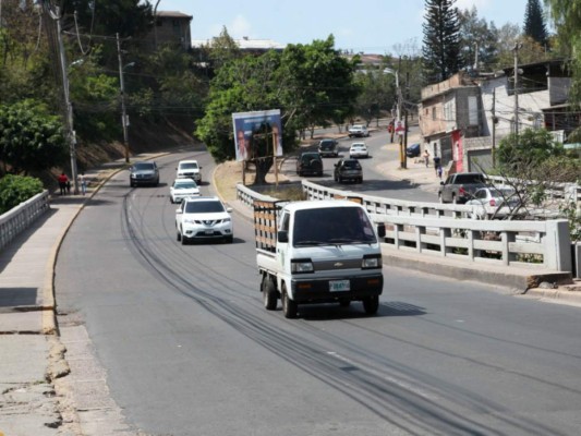 Tegucigalpa: Harán reparación urgente en puente de la colonia La Fraternidad en bulevar Los Próceres
