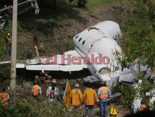 Imágenes que no vio del accidente de avión en Aeropuerto Toncontín