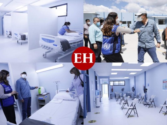 Así luce el Centro de Atención y Contención del covid-19 en Siguatepeque (FOTOS)