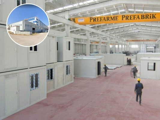 Cambiaron de fábrica: En estas bodegas se montan ahora los restantes hospitales móviles