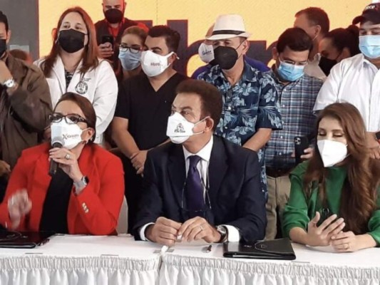 Este es el acuerdo íntegro que firmaron Salvador Nasralla y Xiomara Castro