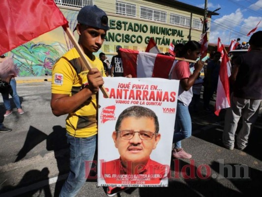 Así fue la caravana en honor a Francisco 'Paquito' Gaitán, alcalde de Cantarranas