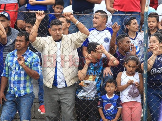 FOTOS: Danlí se viste de azul para recibir a Motagua vs Real de Minas en el Estadio Marcelo Tinoco