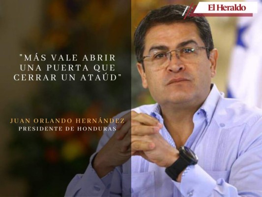 Las frases de JOH sobre el inicio de las brigadas médicas   