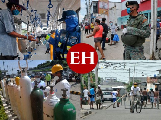 FOTOS : Guayaquil, la ciudad de Ecuador que paga con muertos los errores del manejo de la pandemia