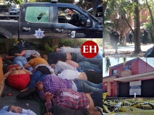 Un cadáver y toletes para torturar víctimas: enfrentamiento entre policía y Cártel Jalisco Nueva Generación (FOTOS)