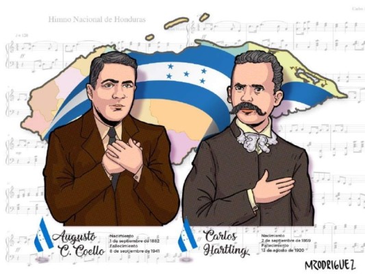 El Himno Nacional de Honduras, una marcha marcial de naturaleza histórica