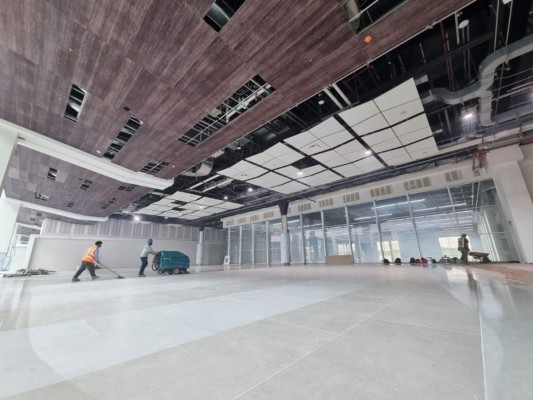 Continúa la construcción del aeropuerto Palmerola a un mes de su inauguración