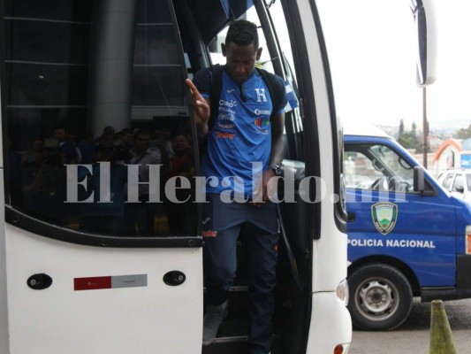 Fotos: Espectacular despedida recibió la Selección Nacional en el aeropuerto Toncontín