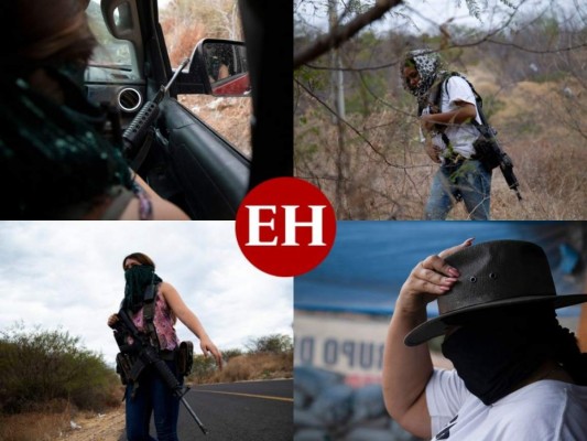 En México, las mujeres toman las armas para defenderse (Fotos)  