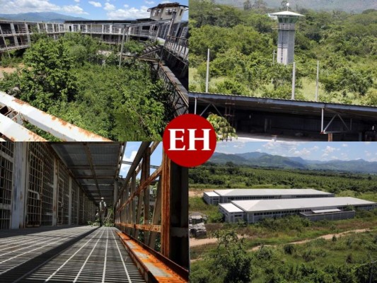 En selva y hábitat de serpientes se convirtió la megacárcel de Naco (Fotos)
