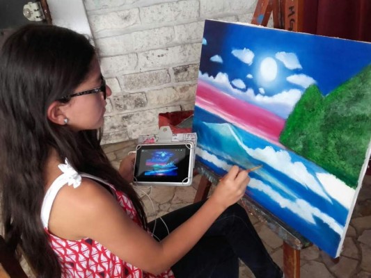 En la manos de los niños el futuro del arte hondureño