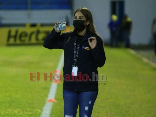 Hermosas catrachas roban suspiros en el inicio de la jornada 14 del Apertura 2021 (Fotos)