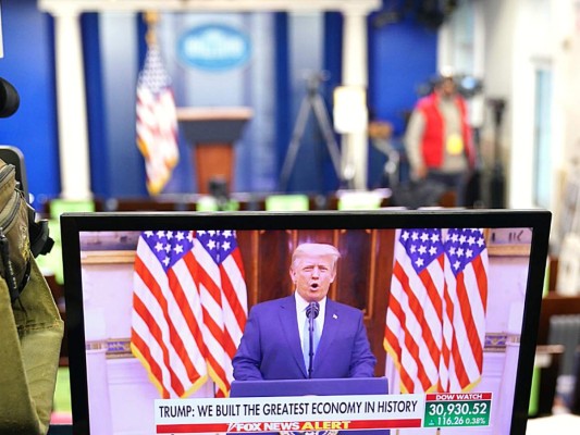 Trump en su despedida: 'Hicimos lo que vinimos a hacer y mucho más'&nbsp;&nbsp;