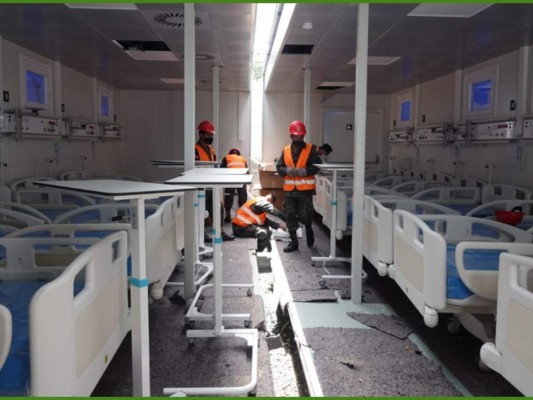 La próxima semana llegan dos hospitales móviles más