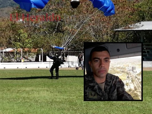 Miembro de las Fuerzas Armadas muere al no funcionar su paracaídas en La Unión, Lempira