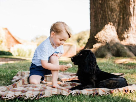 William y Kate celebran tercer cumpleaños de George