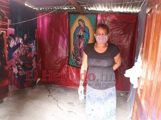 La dramática historia de Ana Sánchez, damnificada por Eta y Iota en la capital (FOTOS)