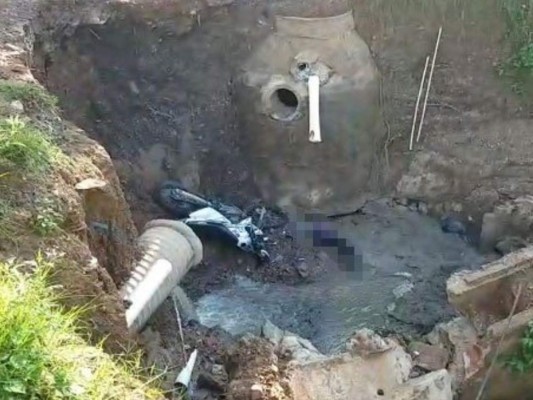 Hombre muere al caer en una alcantarilla en Olancho