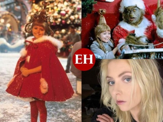Así luce 20 años después Cindy Lou, la tierna niña de 'El Grinch'