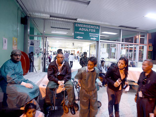 Incendio apocalíptico en penal de la región central de Honduras