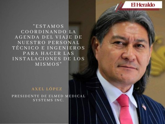 'No hay falsificación': así se defiende Axel López de cuestionada compra de hospitales móviles