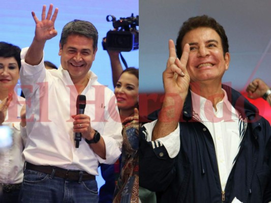 Se acorta distancia entre candidatos presidenciales Salvador Nasralla y Juan Orlando Hernández