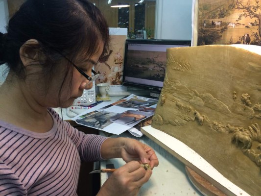 Obras de arte en porcelana