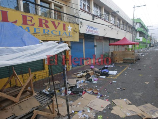 FOTOS: Así amaneció la capital de Honduras en Año Nuevo