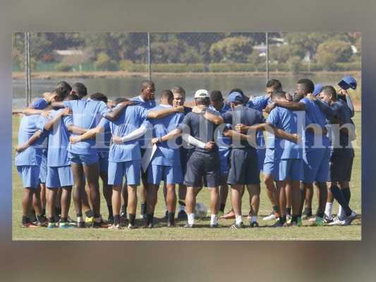 Honduras con todo el ánimo previo al duelo ante Argentina