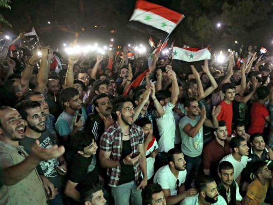 Dividida por la guerra, Siria celebra que sigue aspirando a jugar el Mundial 2018