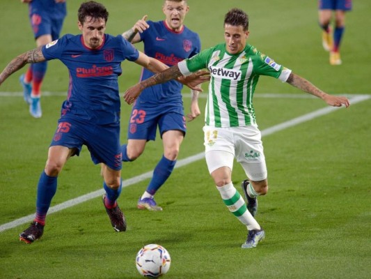 Atlético de Madrid sufre para empatar ante el Betis y pone en riesgo el liderato