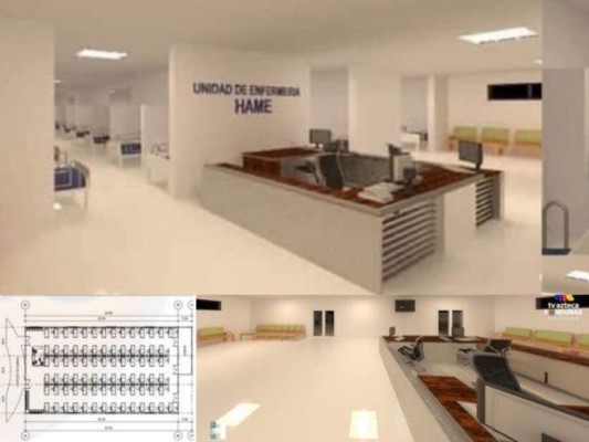 Olanchito está construyendo su propia sala covid-19 con 84 camas