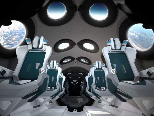 Nave espacial Virgin Galactic tendrá cámaras para selfie con la Tierra de fondo