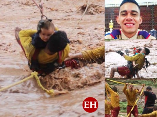 Bombero héroe: Sin plaza, sin salario y con el sueño de ser ingeniero civil (Fotos)