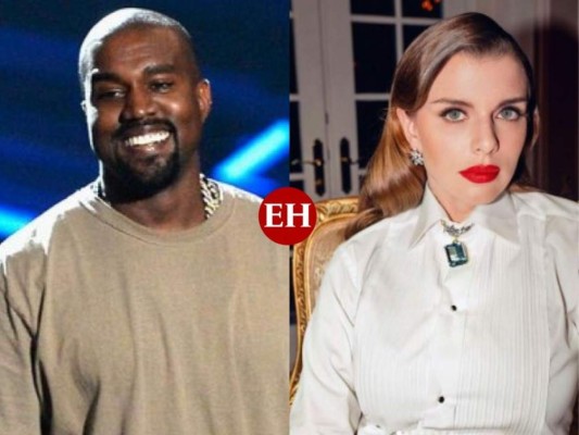 ¿Nueva relación? Captan a Kanye West en cita romántica con la actriz Julia Fox