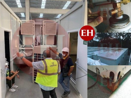 Equipo incorrecto, golpes y hasta goteras: Las fallas detectadas en hospitales móviles (FOTOS) 
