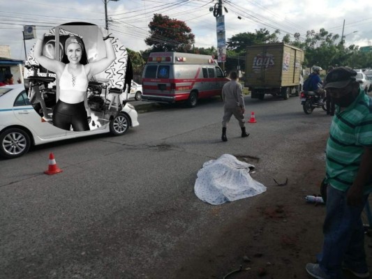 Joven ciclista muere arrollada por camión en Comayagua