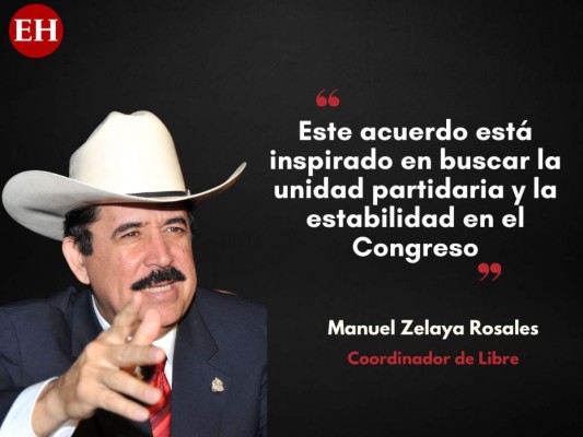 'Están tratando de dividir a Libre... déjenlos, que lo intenten': las frases de 'Mel' Zelaya tras acuerdo