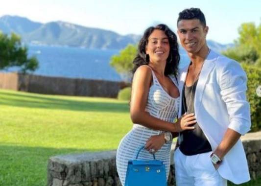 Georgina Rodríguez es la novia del astro del fútbol, Cristiano Ronaldo. Foto: Instagram