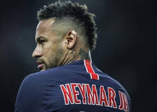 Neymar durante un partido con el Paris Saint Germain. Foto: Instagram