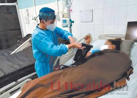 El sistema sanitario público está saturado. Foto: El Heraldo