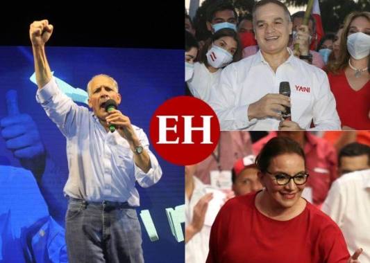 Nasry Asfura, Yani Rosenthal y Xiomara Castro tendrán la tarea de llevar a sus partidos políticos al triunfo en las elecciones generales de noviembre. Fotos: Marvin Salgado/ Efraín Salgado| EL HERALDO